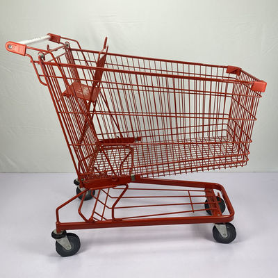 kaufen Einkauf-Laufkatzen-verzinkter Stahleinkaufswagen des Supermarkt-240L online manufacture