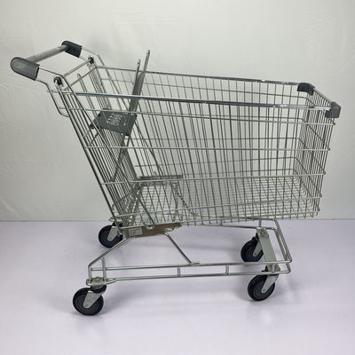 kaufen Australien-Art Supermarkt-Einkaufswagen-hohe Kapazitäts-Supermarkt-Einkaufslaufkatze Art des Lagers 240L online manufacture