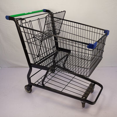 kaufen Multifunktionssupermarkt-Einkaufslaufkatzen-Elektrophorese-Metalleinkaufswagen online manufacture