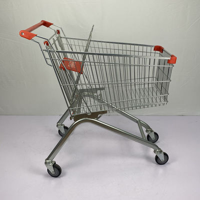 kaufen CER 125L europäische große Belastbarkeits-Metalleinkaufslaufkatze Einkaufswagen-110kgs online manufacture