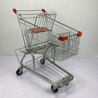 kaufen Deutsche Kettengemischtwarenladen-Einkaufswagen-Laufkatze 125L mit Fahrgestelle-und Bier-Gestell online manufacture