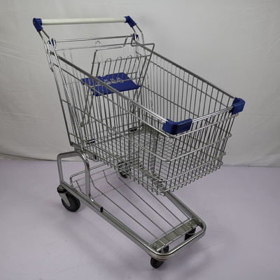 kaufen Deutscher Supermarkt-Metalllebensmittelgeschäft-Wagen der Art-100L mit Rahmen online manufacture