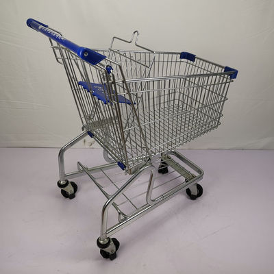 kaufen Deutscher Lebensmittelgeschäft-Laufkatzen-Wagen-faltbare Einkaufslaufkatze der Art-125L mit Aufzugs-Rädern online manufacture