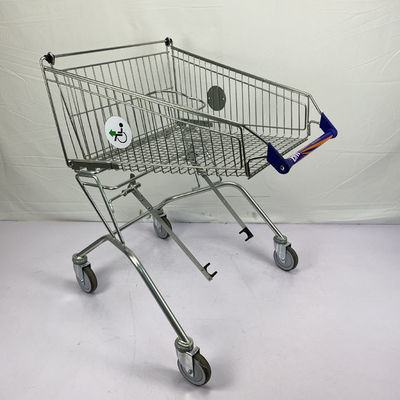 kaufen Handkarre für den behinderten Supermarkt-Einkaufslaufkatzen-Lebensmittelgeschäft-Transport kann kundengerechtes Logo online manufacture