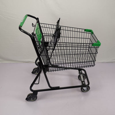 kaufen Soem-ODM 80L Stahlspeicher-Einkaufswagen der Markt-Einkaufslaufkatzen-Q195 online manufacture