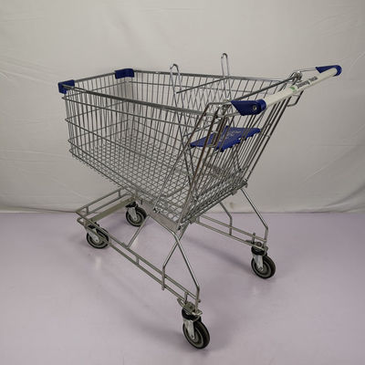 kaufen Regelmäßige Einkaufslaufkatze des Supermarkt-125L verzinken 4 Rad-Einkaufslaufkatze CER online manufacture