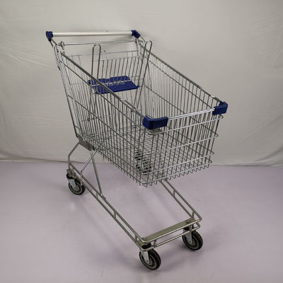 kaufen Vielzweck-Q195 Stahlsupermarkt-Metalldraht-Laufkatze des Einkaufswagen-125L online manufacture