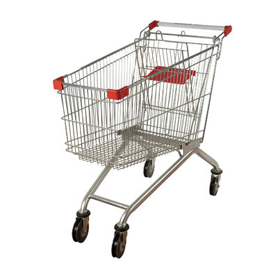 kaufen LAUFKATZEN-Lebensmittelgeschäft-Wagen-Antidiebstahl des Metallkorb-125L europäischer Einkaufs online manufacture