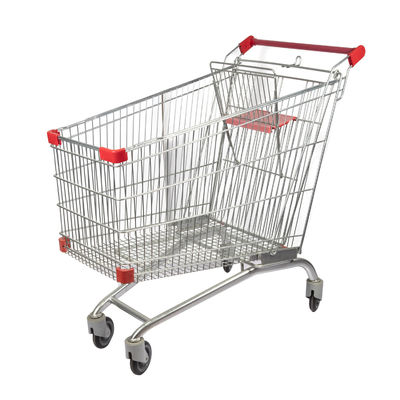 kaufen Art-Lager-Einkaufsmetallwagen-Supermarkt-Einkaufswagen der großen Kapazitäts-240L europäischer online manufacture