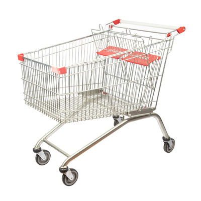 kaufen Europäische Art-Einkauf-Laufkatze 275L mit Doppelkindersitzen online manufacture