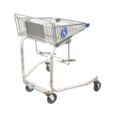 kaufen Arbeitsunfähige Metalleinkaufslaufkatze behinderte Wagen mit Rolltreppen-Gießmaschine online manufacture