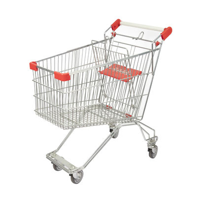 kaufen Russe-Art-Supermarkt-Stahlhandkarren-Gemischtwarenladen-hochwertiger Wagen-Großhandel der großen Kapazitäts-125L online manufacture