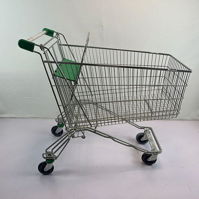 kaufen Q195 210L Russischer Wagen Asiatischer Standardtyp Supermarkt Einkaufswagen Lebensmittel Einkaufswagen online manufacture