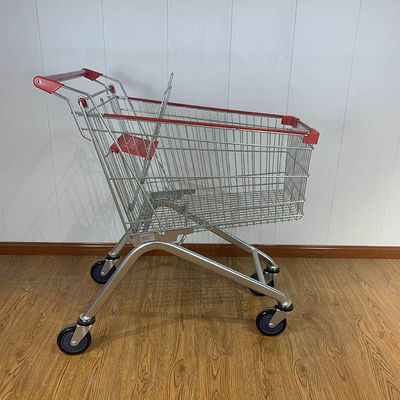 kaufen 125L Einzelhandel CE-Zertifikat Aufzugrad Stahl Einkaufswagen online manufacture