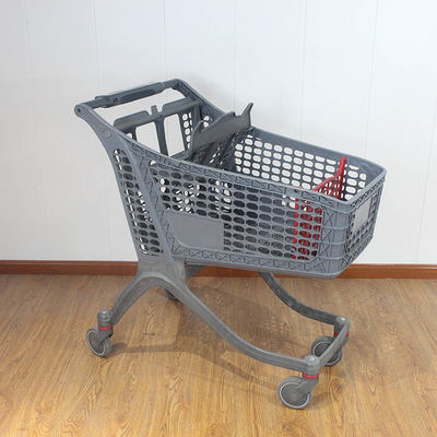 kaufen 130L China All-Plastik-Push-Wagen Kunststoff-Einkaufswagen online manufacture
