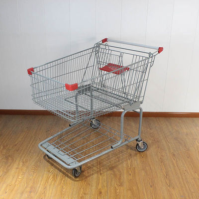 kaufen American Style Einkaufswagen 175L anpassbar großer Supermarkt Lebensmittelgeschäft Klappkindersitz online manufacture