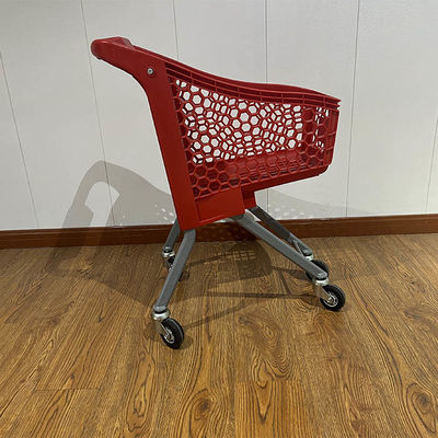 kaufen Plastic Kids Cart Child Size Toy Shopping Cart in Grocery Store with Flag online manufacture