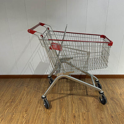 kaufen 125L European Style Hand Folding Shopping Trolley Cart with Children Seats Online-Herstellung