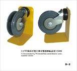 China 125 Millimeter-Gleitlager TPE-Laufkatzen-Gießmaschine dreht harte Beanspruchung mit Selbstbremse Firma